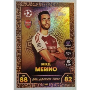 Topps Match Attax Champions League 2025/26 | Nr. 362 Mikkel Merino | All Action Hero
