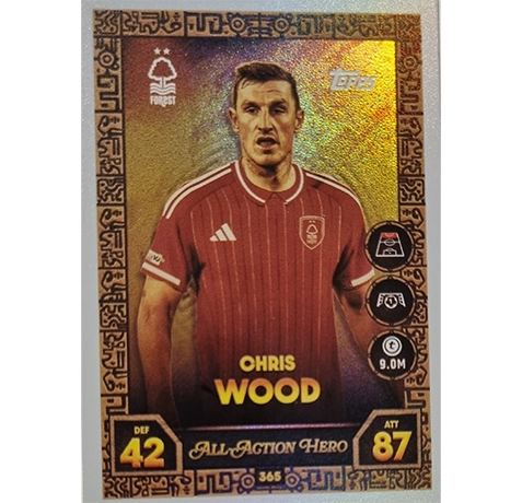 Topps Match Attax Champions League 2025/26 | Nr. 365 Chris Wood