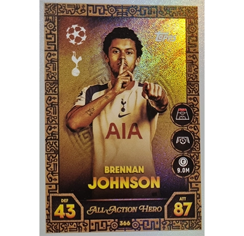 Topps Match Attax Champions League 2025/26 | Nr. 366 Brennan Johnson