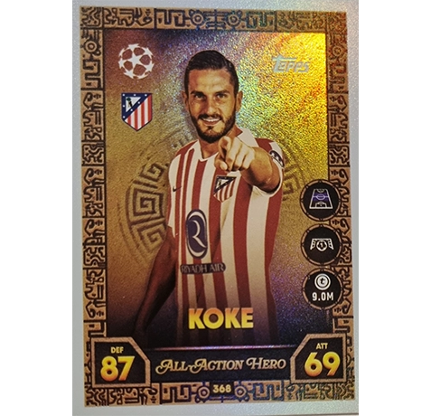 Topps Match Attax Champions League 2025/26 | Nr. 368 Koke