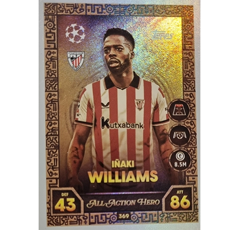 Topps Match Attax Champions League 2025/26 | Nr. 369 Inaki Williams