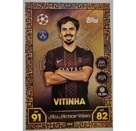 Topps Match Attax Champions League 2025/26 | Nr. 372 Vitinha