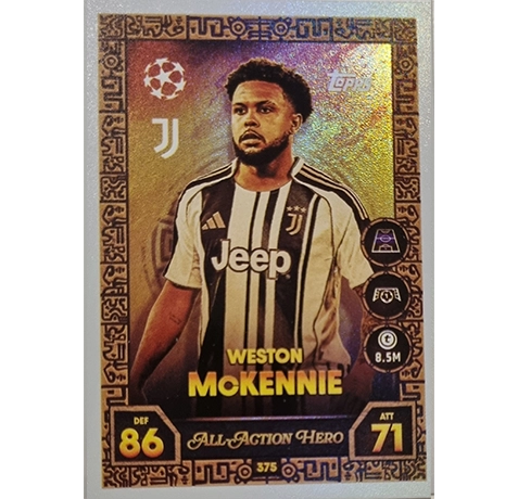 Topps Match Attax Champions League 2025/26 | Nr. 375 Weston McKennie