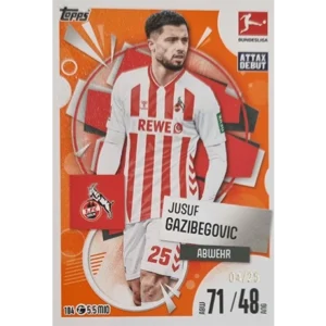 Topps Match Attax Bundesliga 2025/26 Jusuf Gazibegovic 04/25