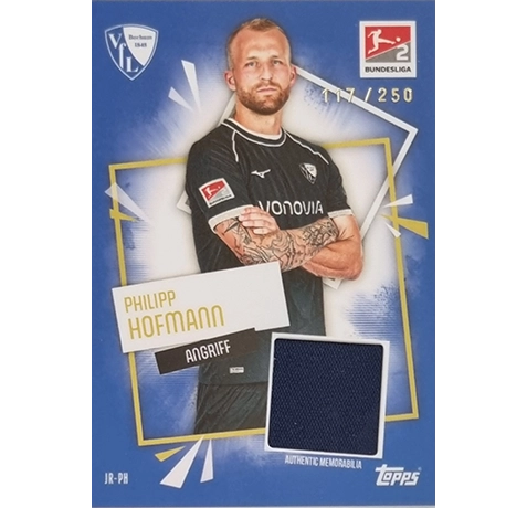 Topps Match Attax Bundesliga 2025/26 | JR-PH Philipp Hofmann Trikotkarte 117/250