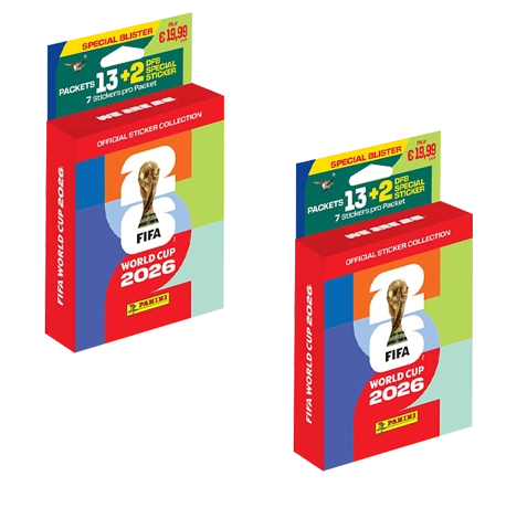 Panini FIFA World Cup 2026 Sticker Eco Blister XL – 2x