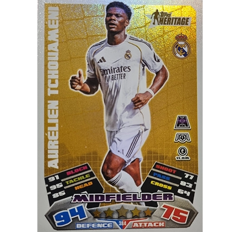 Topps Match Attax Champions League 2025/26 | Nr. 384 Aurelien Tchouameni