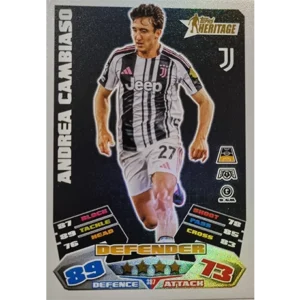 Topps Match Attax Champions League 2025/26 | Nr. 387 Andrea Cambiaso