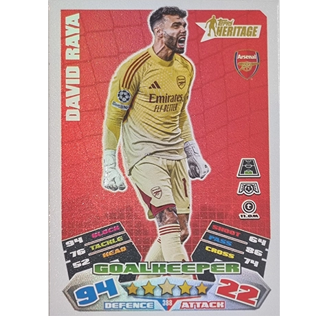 Topps Match Attax Champions League 2025/26 | Nr. 388 David Raya