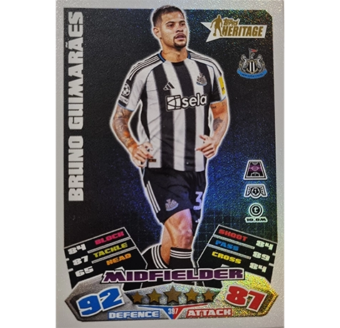 Topps Match Attax Champions League 2025/26 | Nr. 397 Bruno Guimaraes