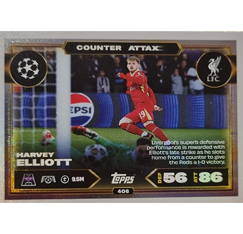 Topps Match Attax Champions League 2025/26 | Nr. 406 Harvey Elliott