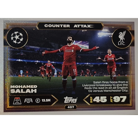 Topps Match Attax Champions League 2025/26 | Nr. 407 Mohamed Salah