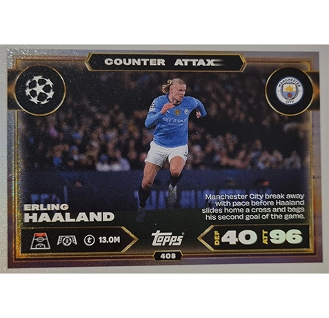 Topps Match Attax Champions League 2025/26 | Nr. 408 Erling Haaland