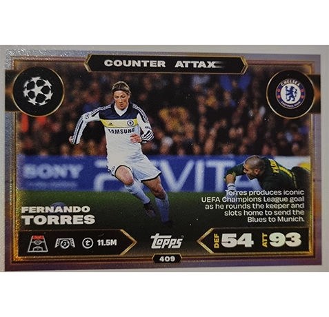 Topps Match Attax Champions League 2025/26 | Nr. 409 Fernando Torres