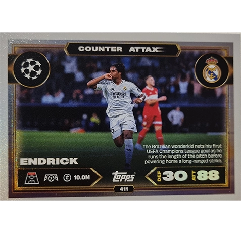 Topps Match Attax Champions League 2025/26 | Nr. 411 Endrick