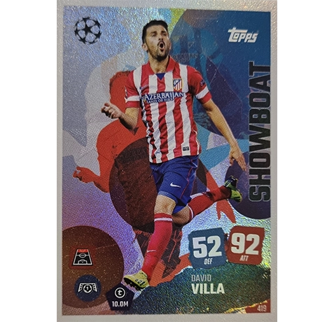 Topps Match Attax Champions League 2025/26 | Nr. 419 David Villa