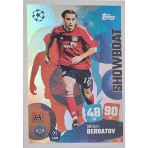 Topps Match Attax Champions League 2025/26 | Nr. 421 Dimitar Berbatov