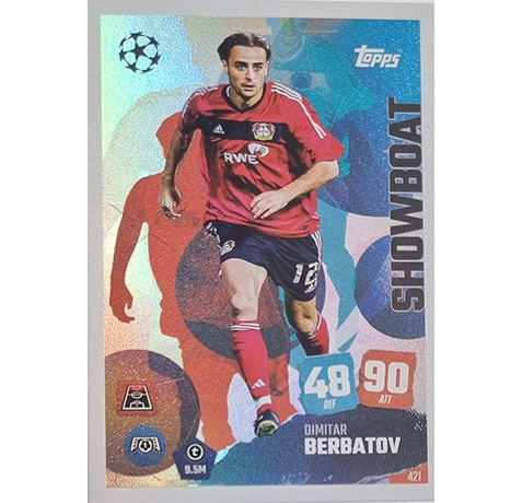 Topps Match Attax Champions League 2025/26 | Nr. 421 Dimitar Berbatov