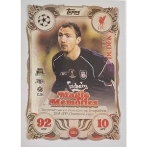 Topps Match Attax Champions League 2025/26 | Nr. 424 Jerzy Dudek