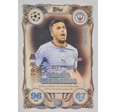 Topps Match Attax Champions League 2025/26 | Nr. 425 Rodri