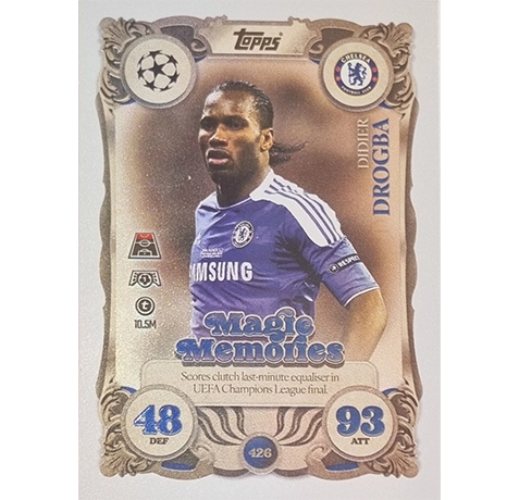Topps Match Attax Champions League 2025/26 | Nr. 426 Didier Drogba
