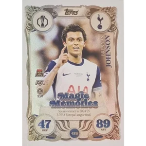 Topps Match Attax Champions League 2025/26 | Nr. 428 Brennan Johnson