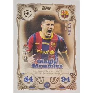 Topps Match Attax Champions League 2025/26 | Nr. 429 David Villa