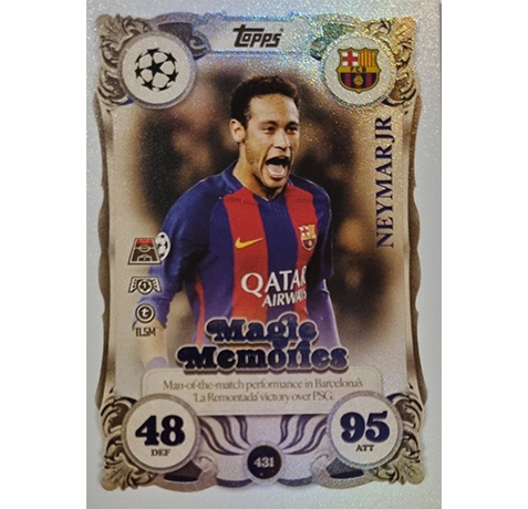 Topps Match Attax Champions League 2025/26 | Nr. 431 Neymar Jr.