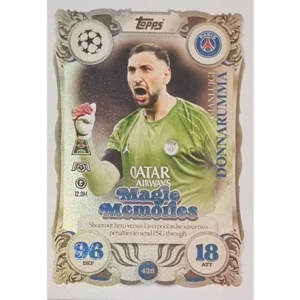 Topps Match Attax Champions League 2025/26 | Nr. 438 Gianluigi Donnarumma