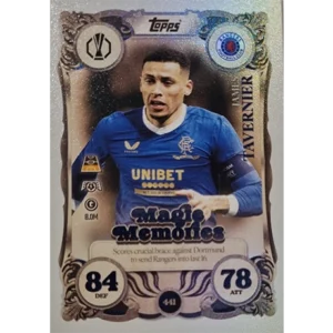 Topps Match Attax Champions League 2025/26 | Nr. 441 James Tavernier