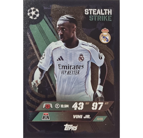 Topps Match Attax Champions League 2025/26 | Nr. 449 Vini Jr