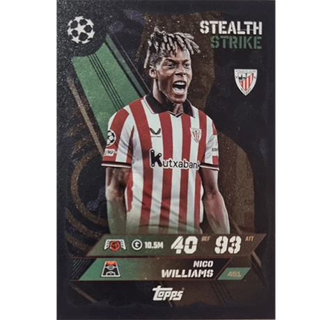 Topps Match Attax Champions League 2025/26 | Nr. 451 Nico Williams
