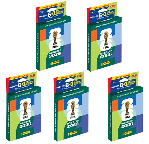 Panini FIFA World Cup 2026 Eco Blister Ver 1 5er Set