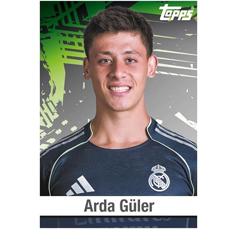 Topps Real Madrid Sticker 2025/2026