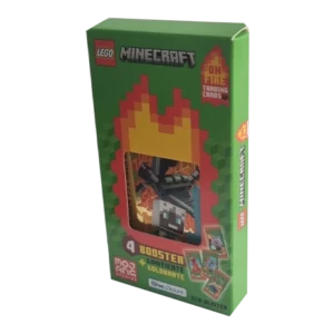 LEGO Minecraft Serie 3 On Fire Trading Cards Eco Blister Pack