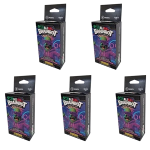 Panini Skifidol Italian Brainrot Trading Cards Serie 2 Eco Blister Bundle – 5x Eco Blister (175 Karten)