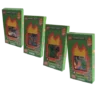 LEGO Minecraft Serie 3 On Fire Trading Cards Bundle | Alle 4 Eco Blister