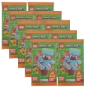 LEGO Minecraft Serie 3 On Fire Trading Cards Bundle | 10 Booster