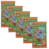 LEGO Minecraft Serie 3 On Fire Trading Cards Bundle | 5 Booster