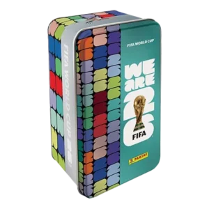 Panini FIFA World Cup 2026 Sticker Classic Tin mit 16 Tüten, Metallbox und 2 DFB Special Sticker