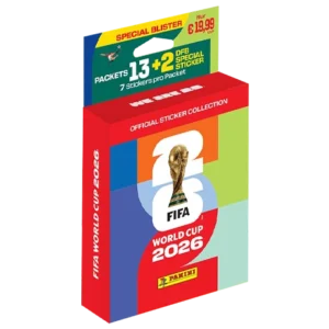 Panini FIFA World Cup 2026 Sticker Eco Blister XL – 13 Tüten und 2 DFB Special Sticker