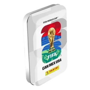 Panini FIFA World Cup 2026 Sticker Pocket Tin mit 8 Stickertüten, Metallbox und DFB Glitzer‑Sticker