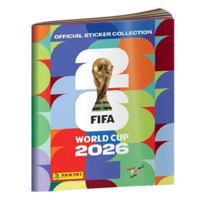 Panini FIFA World Cup 2026 Sticker Album – offizielles Softcover Sammelalbum mit 6 Stickern, 112 Seiten für 980 Sticker und alle 48 WM-Teams