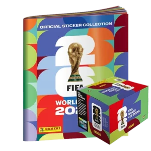 Panini FIFA World Cup 2026 Sticker Bundle – Softcover Album + Display mit 700 Stickern