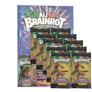 Panini Brainrot Trading Cards Serie 2 Starter + 10 Booster