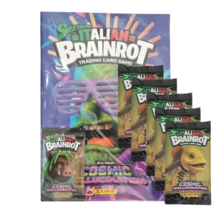 Panini Brainrot Trading Cards Serie 2 Starter + 5 Booster