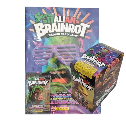 Panini Brainrot Trading Cards Serie 2 Starter + Display Bundle