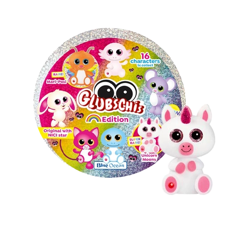 Glubschis Unicorn Moony Serie 6 Rainbow Edition Figur