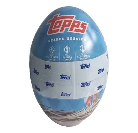Topps UEFA Club Competitions 2025/26 Oster Tin blau
