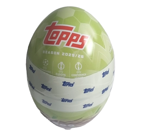 Topps UEFA Club Competitions 2025/26 Oster Tin grün